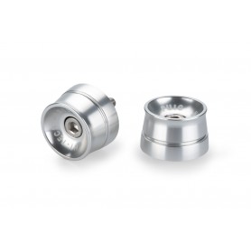 Puig Bar End Aluminium Mod Speed Yamaha Silver