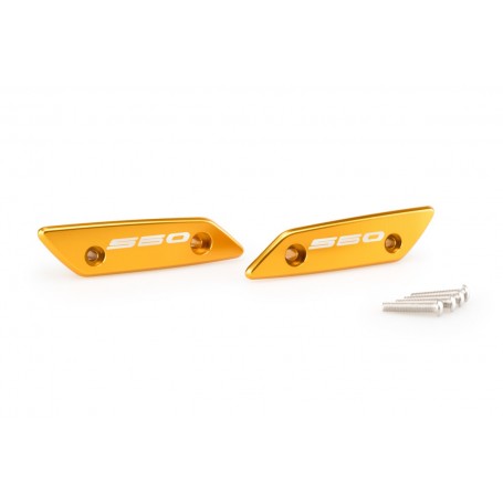 Puig Mirror Block Off Plate Set Yamaha T-Max 560/Sx/Dx/