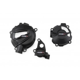 Puig Kit 4 Caps Engine Cover BMW S1000XR 20- Black