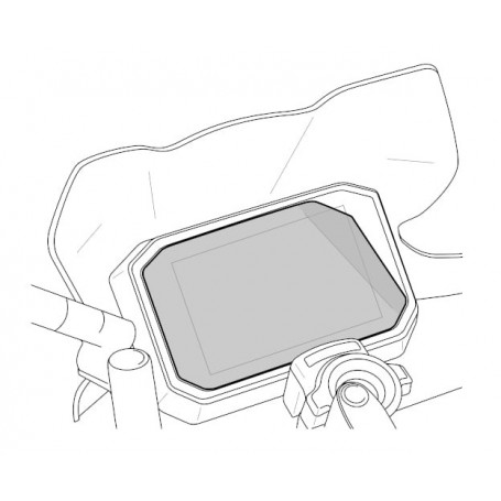 DASHBOARD PROTECTOR FOR BMW R1250R 2023