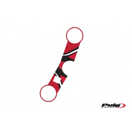 Puig Yoke Protector Suzuki GSXR750 04-05 Red