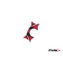 Puig Yoke Protector Kawasaki ZZR1400 06-15 Red