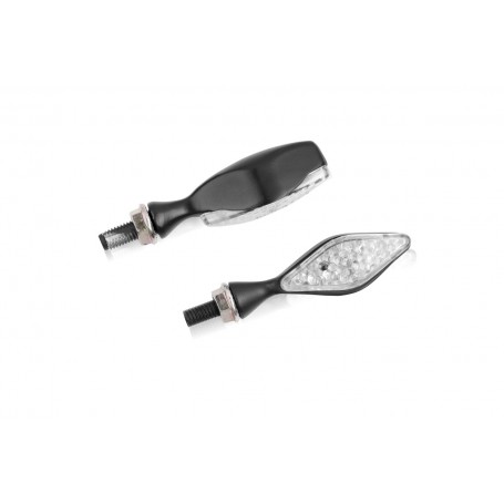 Puig Turn Light Mod Sparkly Homol. Black