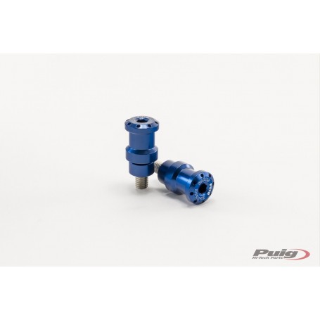 Puig Spools By Pair Hi-Tech Parts Diam.8 mm Blue