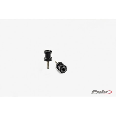 Puig Spools By Pair Hi-Tech Parts Diam.6 mm Black