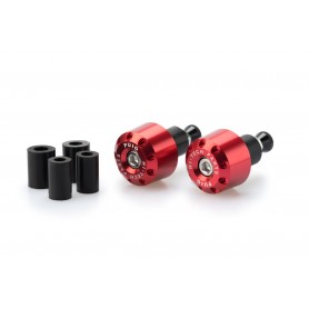 Puig Short Bar Ends Aluminium Universal Red