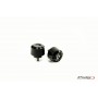 Puig Short Bar Ends Aluminium Yamaha Black