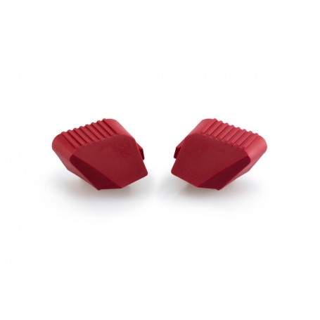 Puig Rubber Ends By Pair Fr.Sliders Pro Red