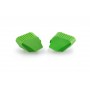 Puig Rubber Ends By Pair Fr.Sliders Pro Green