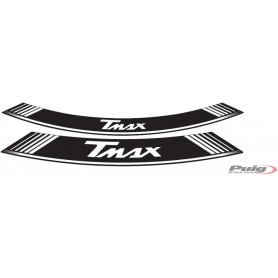 Puig Kit 8 Rim Strips T-Max White