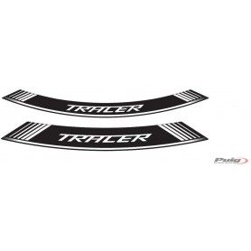 Puig Kit 8 Rim Strips Tracer White