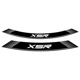 Puig Kit 8 Rim Strips XSR Silver