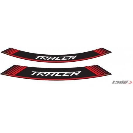 Puig Kit 8 Rim Strips Tracer Red