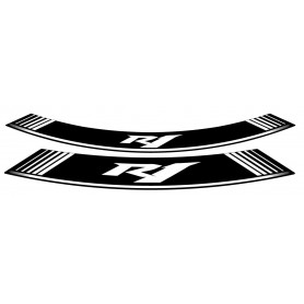 Puig Kit 8 Rim Strips R1 White