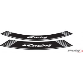 Puig Kit 8 Rim Strips Racing Silver