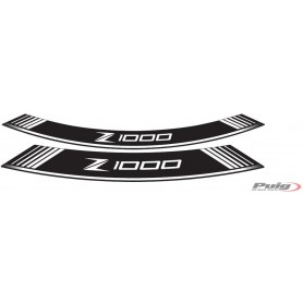Puig Kit 8 Rim Strips Z1000 White