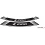 Puig Kit 8 Rim Strips Z1000 White