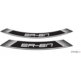 Puig Kit 8 Rim Strips Er6 White
