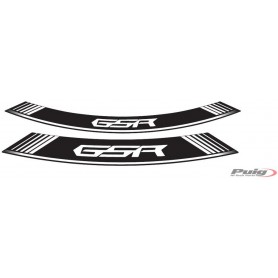 Puig Kit 8 Rim Strips GSR White