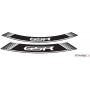 Puig Kit 8 Rim Strips GSR White