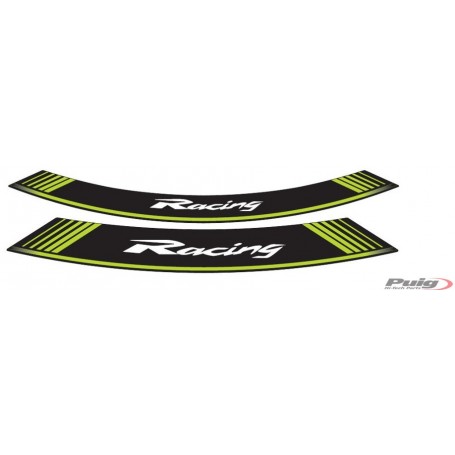 Puig Kit 8 Rim Strips Racing Green