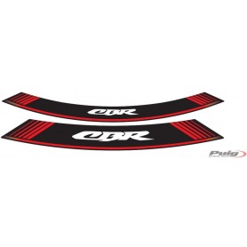 Puig Kit 8 Rim Strips CBR Red