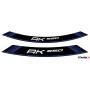 Puig Kit 8 Rim Strips Kymco Ak550 Blue