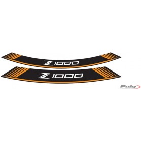 Puig Kit 8 Rim Strips Z1000 Orange