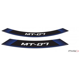 Puig Kit 8 Rim Strips MT-07 Blue