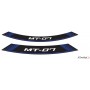 Puig Kit 8 Rim Strips MT-07 Blue