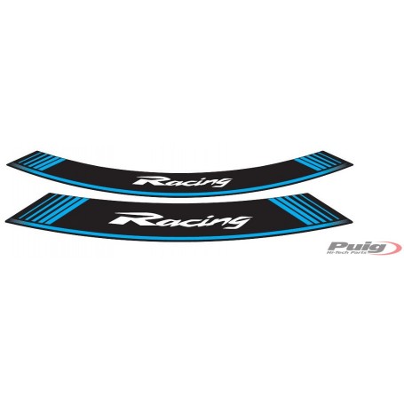 Puig Kit 8 Rim Strips Racing Blue