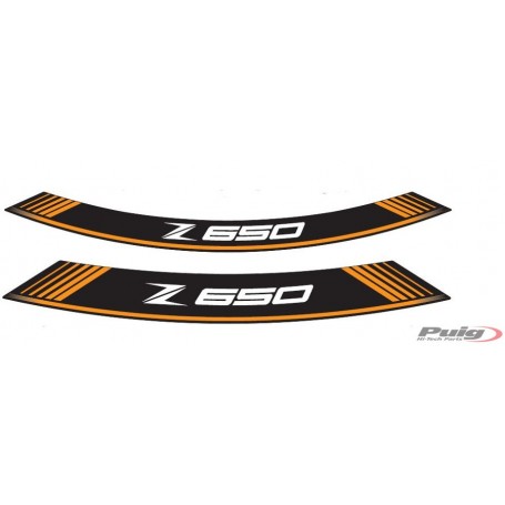 Puig Kit 8 Rim Strips Z650 Orange