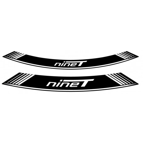 Puig Kit 8 Rim Strips R Nine T White
