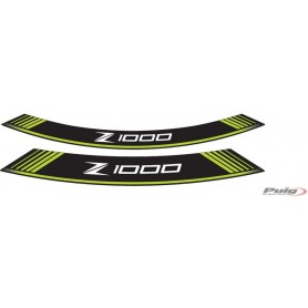 Puig Kit 8 Rim Strips Z1000 Green