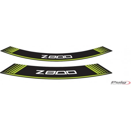 Puig Kit 8 Rim Strips Z800 Green