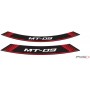 Puig Kit 8 Rim Strips MT-09 Red