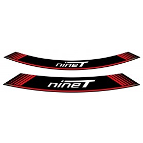 Puig Kit 8 Rim Strips R Nine T Red