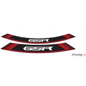 Puig Kit 8 Rim Strips GSR Red