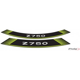 Puig Kit 8 Rim Strips Z750 Green