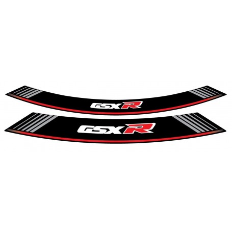 Puig Kit 8 Rim Strips GSXR Silver