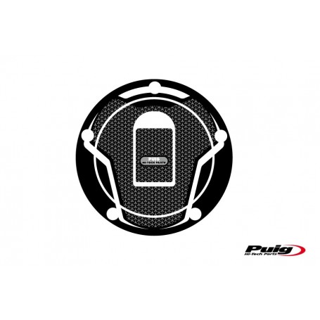 Puig Fuel Cap Cover Naked Kawasaki Green