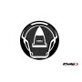 Puig Fuel Cap Cover Naked Ducati Green