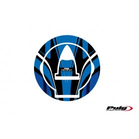 Puig Fuel Cap Cover Radical Ducati Blue