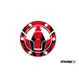 Puig Fuel Cap Cover Radical Kawasaki Red