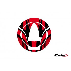 Puig Fuel Cap Cover Radical Aprilia Red