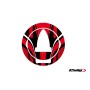 Puig Fuel Cap Cover Radical Aprilia Red