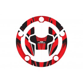 Puig Fuel Cap Cover Radikal Suzuki Red