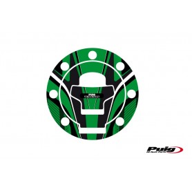 Puig Fuel Cap Cover Radical Suzuki 96-02 Green