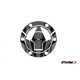 Puig Fuel Cap Cover Radical Kawasaki Green