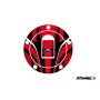 Puig Fuel Cap Cover Radical Kawasaki Red